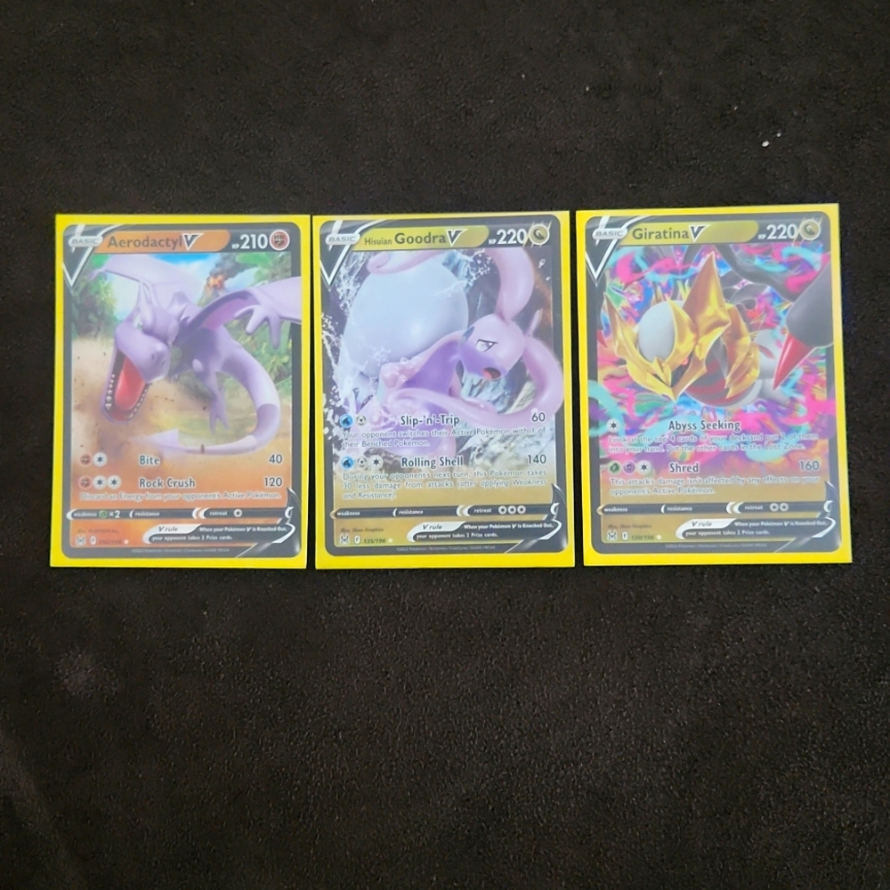 Lost origins pokemon V cards